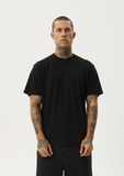 AFENDS Classic Hemp Retro Fit Tee - Black