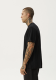 AFENDS Classic Hemp Retro Fit Tee - Black