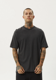 AFENDS Classic Hemp Retro Fit Tee - Stone Black