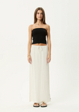 AFENDS Focus Seersucker Maxi Skirt