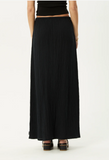 AFENDS Focus Seersucker Maxi Skirt