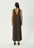 AFENDS Lilo Maxi Dress - Coffee