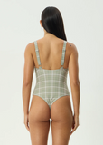 AFENDS Scout One Piece - Olive Check