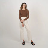 HEMP CLOTHING AUSTRALIA Stretch Long Sleeve Top