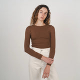 HEMP CLOTHING AUSTRALIA Stretch Long Sleeve Top
