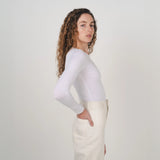 HEMP CLOTHING AUSTRALIA Stretch Long Sleeve Top