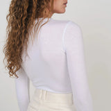 HEMP CLOTHING AUSTRALIA Stretch Long Sleeve Top