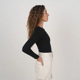 HEMP CLOTHING AUSTRALIA Stretch Long Sleeve Top