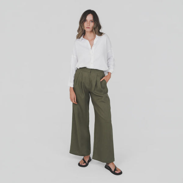 HEMP CLOTHING AUSTRALIA Tailored Pants (100% Hemp)