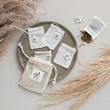 BETTER TEA Reusable Organic Cotton Tea Bags
