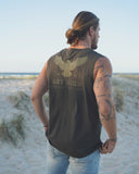RED SKY Cypress Hemp Tank - Moss Green
