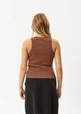 AFENDS Lydia Recycled Ribbed Singlet
