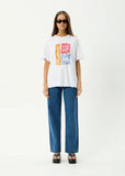 AFENDS Zephyr Oversized Tee - White