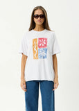 AFENDS Zephyr Oversized Tee - White
