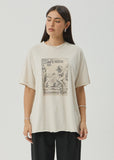 AFENDS Temptation - Oversized Tee - Moonbeam