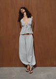 AFENDS Lyana Hemp Balloon Pant - Silver Birch