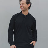 HEMP CLOTHING AUSTRALIA Polo Top Long Sleeve
