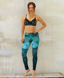 SHOVAVA Aqua Lace Yoga Leggings