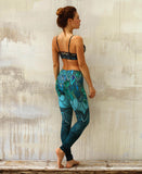 SHOVAVA Aqua Lace Yoga Leggings