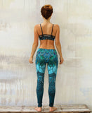 SHOVAVA Aqua Lace Yoga Leggings