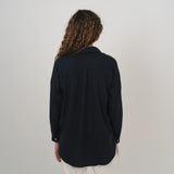 HEMP CLOTHING AUSTRALIA Stirling Shirt - Navy