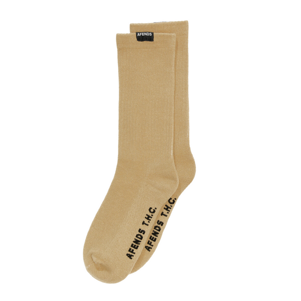 AFENDS Everyday Hemp Socks  - Taupe