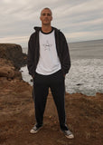 AFENDS Chains - Boxy Ringer Tee - White