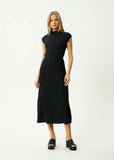 AFENDS Focus Elodie Seersucker Midi Dress