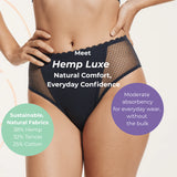 ECO PERIOD Hemp Bikini Period Underwear