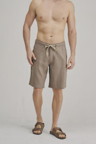 BRAINTREE Mens 100% Hemp Shorts - Brownie