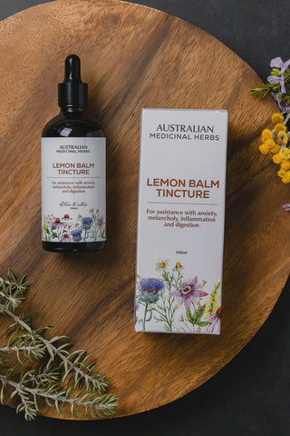 Australian Medicinal Herbs Lemon Balm Anxiety Tincture