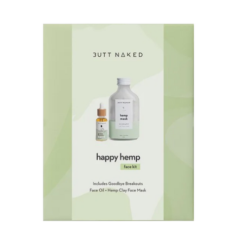 BUTT NAKED Happy Hemp Face Kit Gift Pack