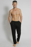 BRAINTREE Elastic Waist Hemp Bamboo Beach Pant - Black