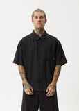 AFENDS Daily Everyday Sleeve Shirt - Black