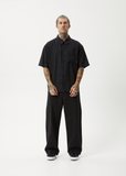 AFENDS Daily Everyday Sleeve Shirt - Black