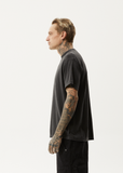 AFENDS Let It Grow Boxy T-Shirt - Black