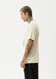 AFENDS Zen Feeling Retro Fit Tee - Sand