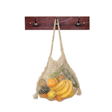 SATIVA HEMP Hand-knotted Hemp String Bag