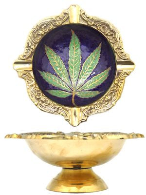 Elaborate Brass Bowl