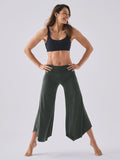 DHARMA BUMS Tulip Flare Pant - Forest